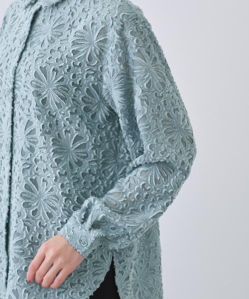 INDIVI（インディヴィ） ブラウス シャツ 「日本製／SETUP可能」ジャ