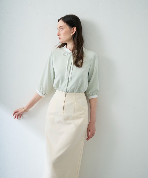 MISCH MASCH（ミッシュマッシュ） ブラウス シャツ ZOZO限定 配色