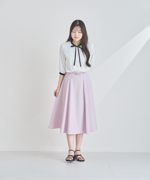 新品【MISCH MASCH/ミッシュマッシュ】スーツ&2wayリボンブラウス◆ セール】ミッシュマッシュ MISCH MASCH リボン取り外し2WAY