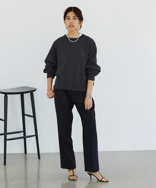 【美品】【IENA】BLACK アンクルスウェット IENA BLACK】 アンクルスウェット 2024AW - メルカリ