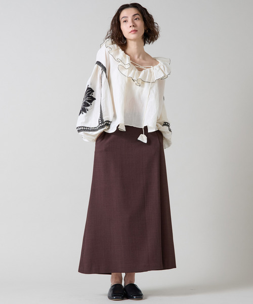 【Liesse】ロングスカート Liesse スカート Aラインロングスカート : ZOZOTOWN Yahoo!店