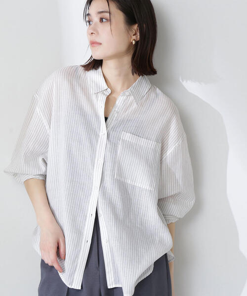 NATURAL BEAUTY BASIC（ナチュラルビューティーベーシック） ブラウス 