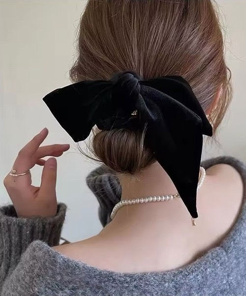 LUGG NAGG（ラグナグ） シュシュ 「LUGG NAGG」BIGリボンシュシュ