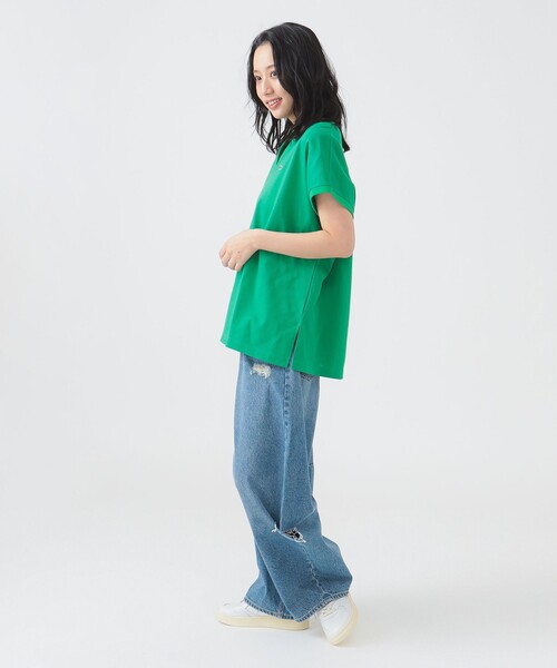 LACOSTE tシャツ 「別注」LACOSTE / カノコ ハーフスリーブ T