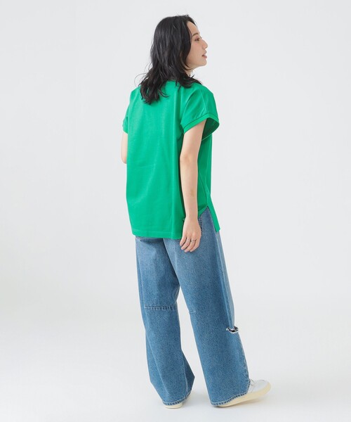 専用】LACOSTE BEAMS 別注 カノコ ハーフスリーブ Tシャツ