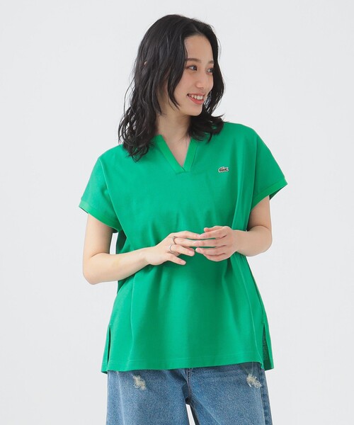 LACOSTE カノコ ハーフスリーブ Tシャツ B:MING by BEAMS（ビーミング by ビームス）【別注】LACOSTE