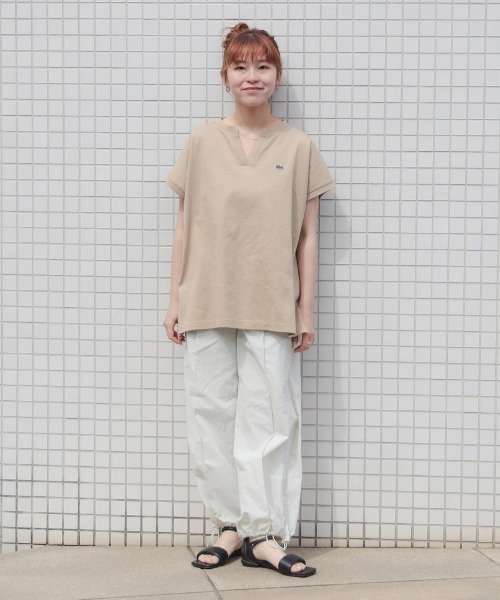 LACOSTE tシャツ 「別注」LACOSTE / カノコ ハーフスリーブ T