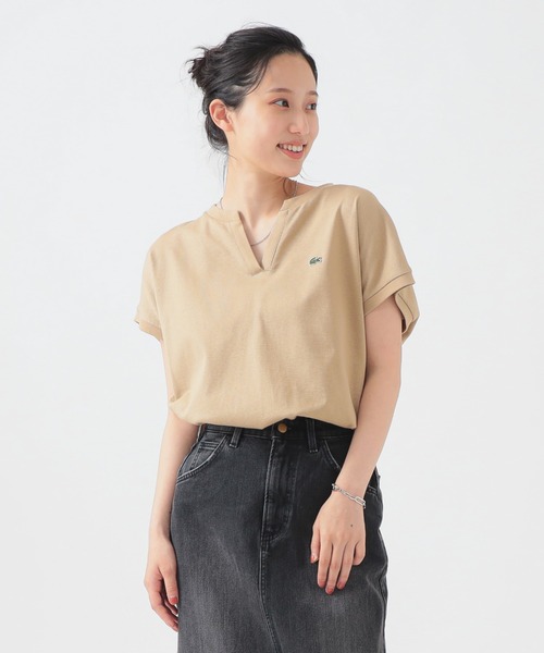 LACOSTE tシャツ 「別注」LACOSTE / カノコ ハーフスリーブ T