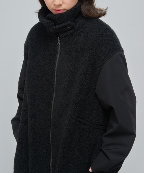 VACHEMENT ムートンコート ボアコート 「VACHEMENT」リサイクルシェル