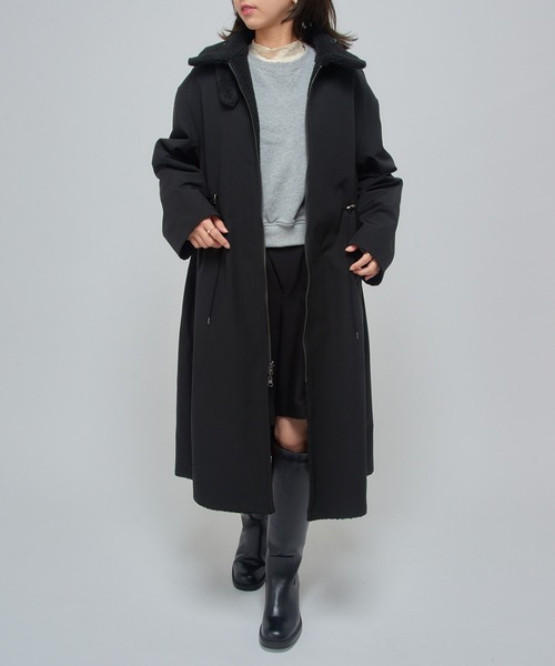 VACHEMENT ムートンコート ボアコート 「VACHEMENT」リサイクルシェル