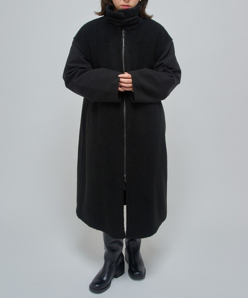 VACHEMENT ムートンコート ボアコート 「VACHEMENT」リサイクルシェル