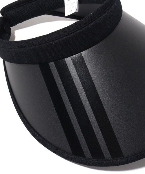adidas サンバイザー 「adidas/アディダス」 ADW 3BAR PRINT