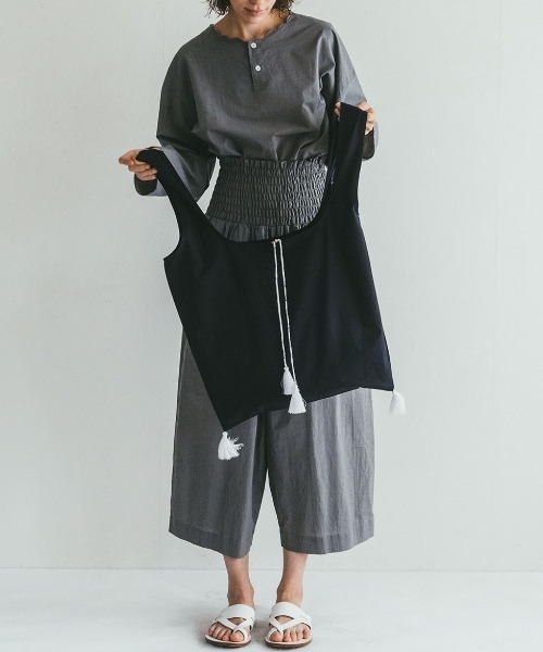 fog linen work ハンドバッグ fog（フォグ）コットンアモリ