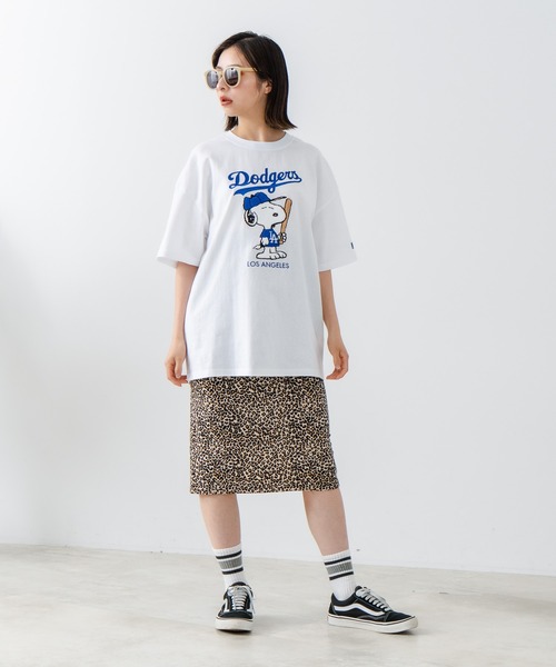 MLB tシャツ 「PEANUTS×MLB」オリジナルデザイン Tシャツ