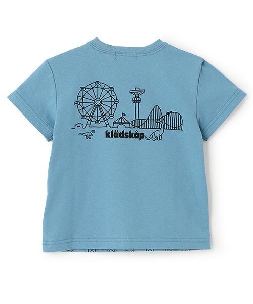 Nyomeme 専用　klädskaP 電車アップリケTシャツ 100cm 人気商品再入荷】【直営店で取り扱い無し】電車アップリケT