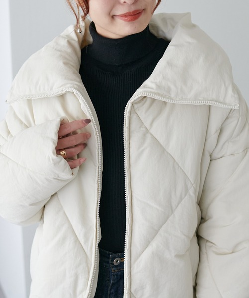 【新品◎未使用品】Discoat レザージャケット ブルゾン　アイボリー Discoat｜【リバイバル】ヴィンテージPUレザージャケット《ユニ