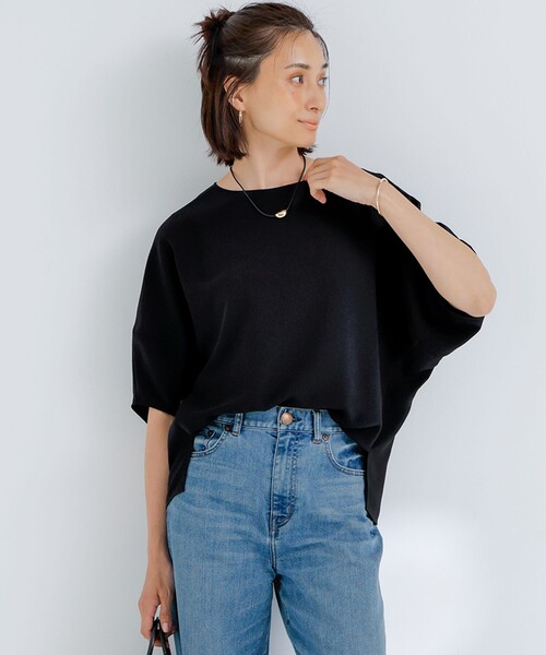 tシャツ 「吸水速乾/UVカット/接触冷感」ストレッチジョーゼット