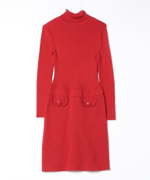 M'S GRACY（エムズグレイシー） ニットワンピース 38 レッド