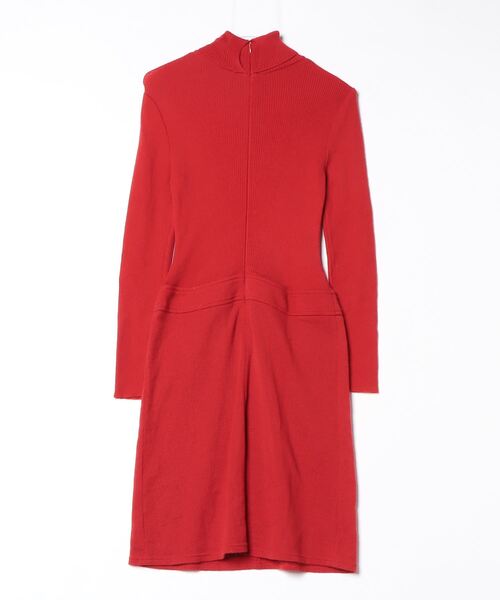 エムズグレイシー サイズ38 M'S GRACY（エムズグレイシー） ニットワンピース 38 レッド