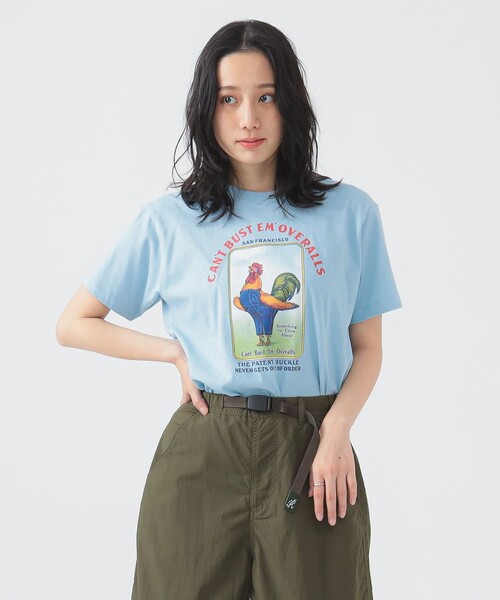 売れ筋商品|||ボス Tシャツ レディース トップス EMATITE - Top - open orange ☆送料無料☆新品☆オーバーサイズ☆英数字柄☆BIG☆ダボT