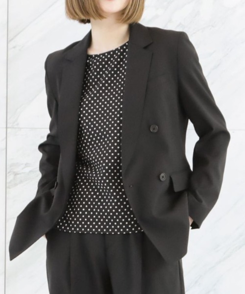 AOYAMA スーツ 「洗える・ストレッチ・防シワ」定番！黒無地