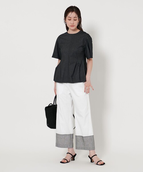 新品未使用　BEAUTY&YOUTH エンブロイダリー パンツ BEAUTY&YOUTH UNITED ARROWS（ビューティーアンドユース