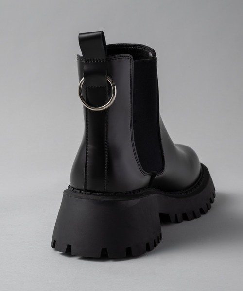 「ADRER」 ブーツ MEDIUM ブラック メンズ_画像8