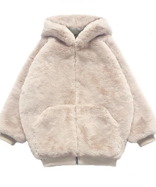 「a lot of love」 ジップアップブルゾン FREE オフホワイト レディース_画像8