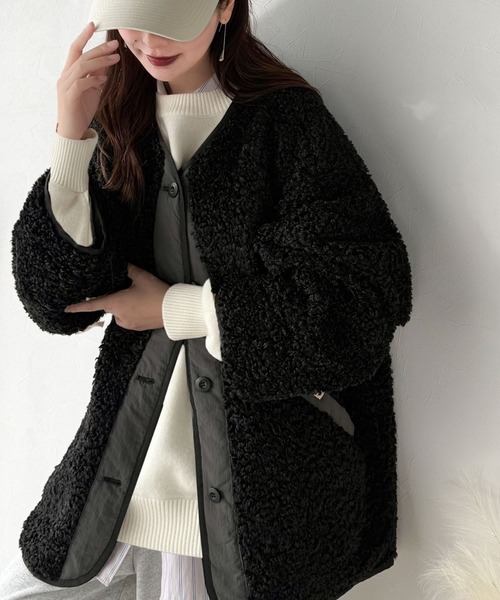 Java ブルゾン アウター 「JaVaジャバコラボ」オーバーサイズが