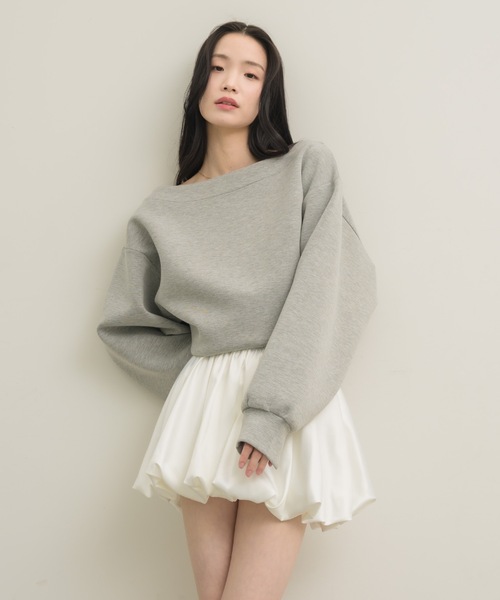 【韓国発】サテンパールポケットミニスカート NEUNA スカート サテンバルーンミニスカート : ZOZOTOWN Yahoo