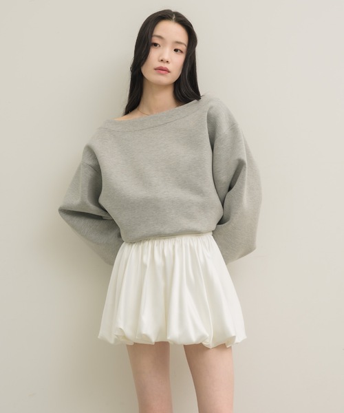 NEUNA スカート サテンバルーンミニスカート : ZOZOTOWN Yahoo