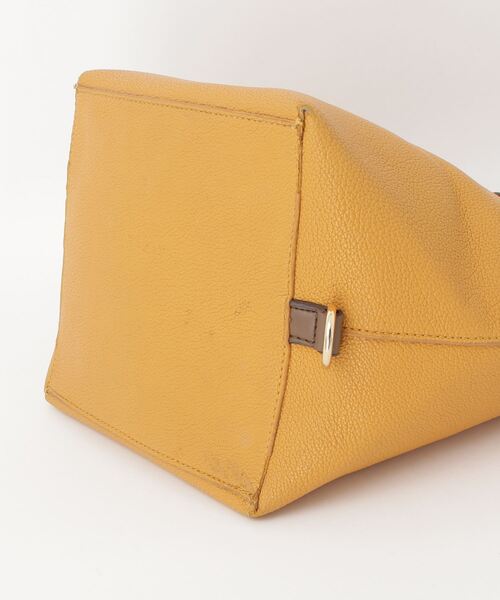 Ungaro イエローハンドバッグ クラッシック　上品 LOWELL things 「LOWELL things」 ハンドバッグ フリー イエロー