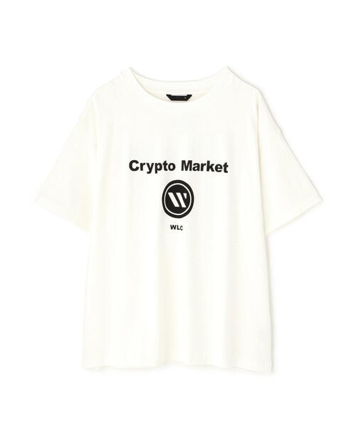 WHITELAND tシャツ WHITELAND/ホワイトランド/CRYPTO MARKET TEE