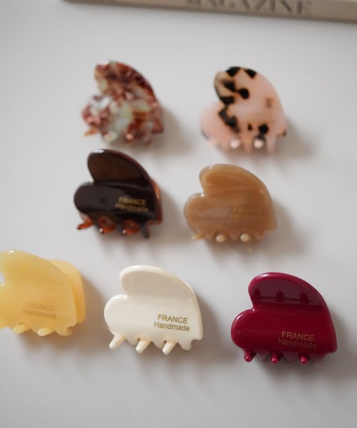 Port（ポート） ヘアクリップ 「 」 ハート シェイプ ミニ ヘア