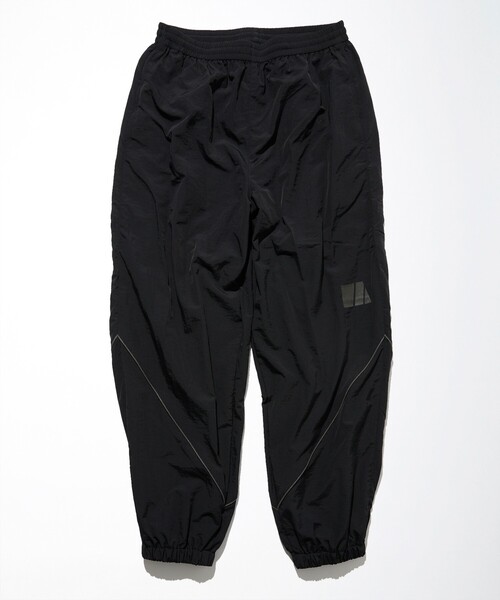 indepict   pants/Black  ナイロントラックパンツ INDEPICT / インディピクト ナイロン トラックパンツ メンズ