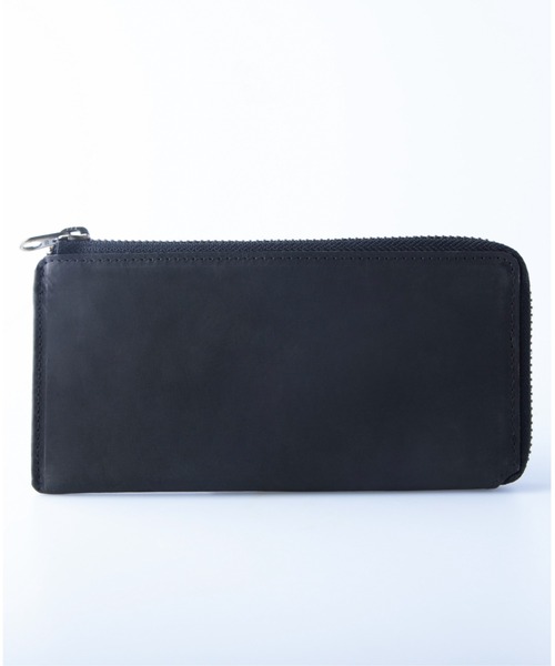 ミニ 長財布 財布 薄い TIDY SLIM プルアップレザー メンズ レディース