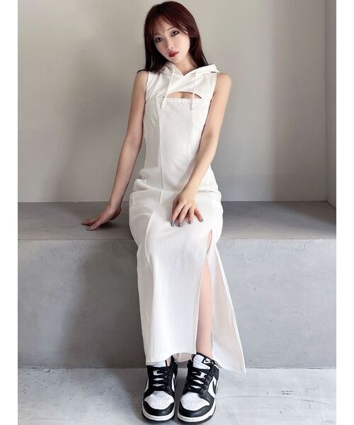 上品 リュクス ひざ下 ワンピース ビジネスやデートにも 素敵 レース 薄ピンク リュクス ひざ下 ワンピース ドレス