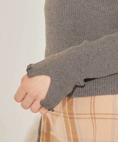 「DEICY」 長袖ニット FREE ピンク レディース_画像9