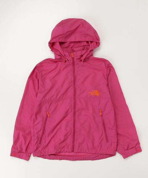 ＊美品＊ノースフェイス　マウンテンパーカー　140　ピンク　ナイロンジャケット ノースフェイス キッズ ピンク ナイロンジャケット マウンテン