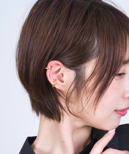 TOM WOOD イヤーカフ 「TOMWOOD/トムウッド」Ear Cuff Slim Gold