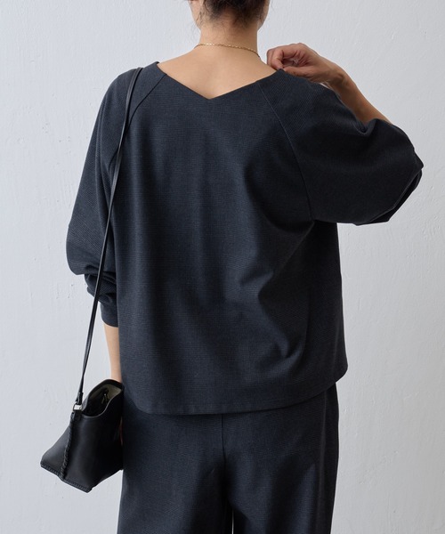 「BEARDSLEY」 スウェットカットソー FREE グレー レディース BEARDSLEY 「BEARDSLEY」 長袖カットソー FREE グレー