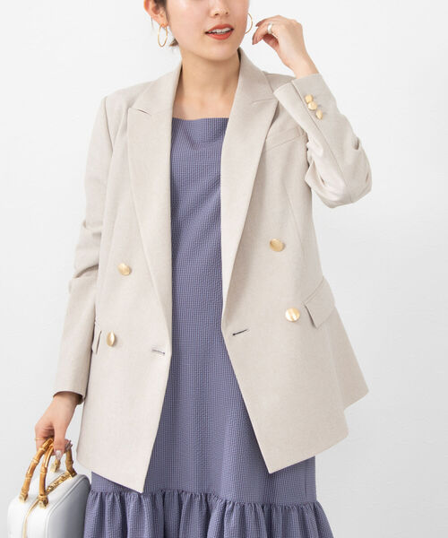 NOLLEY'S sophi ジャケット　美品 NOLLEY'S Sophi ジャケット ノーカラージャケット