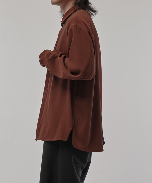 CULLNI シャツ 「CULLNI/クルニ」 レイヤードカラー比翼シャツ CULLNI シャツ 「CULLNI/クルニ」 レイヤードカラー比翼シャツ