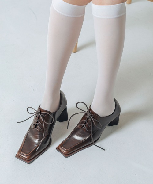 EVOL（イーボル） ローファー 「ふかふか・柔らかい」スクエアレース