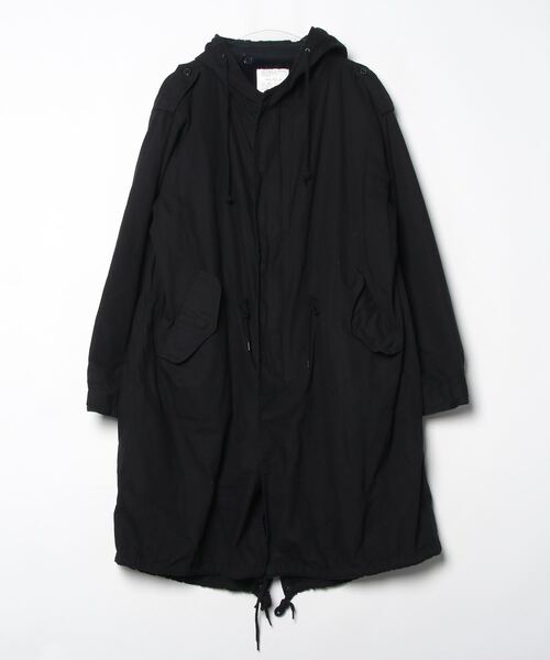 HOUSTON モッズコート ブラック S HOUSTON（ヒューストン） モッズコート S ブラック メンズ : ZOZOTOWN