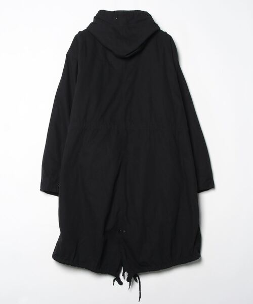 HOUSTON（ヒューストン） モッズコート S ブラック メンズ : ZOZOTOWN