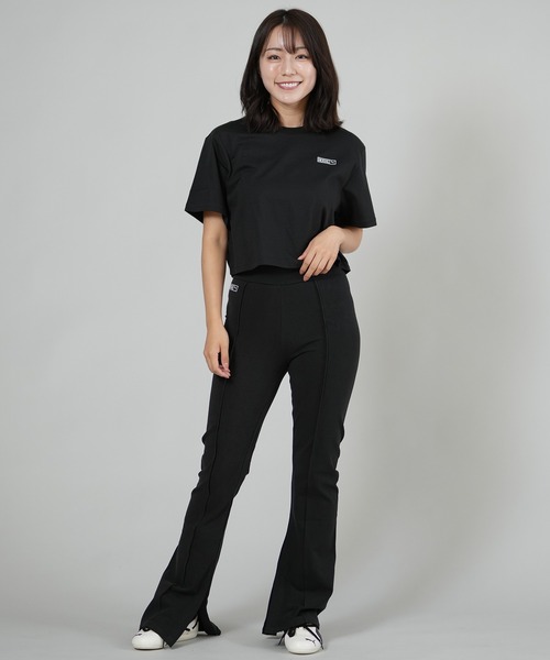 PUMA（プーマ） パンツ ROSE SLIM PINTUCK FLARE フレアパンツ