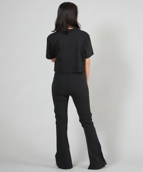 PUMA（プーマ） パンツ ROSE SLIM PINTUCK FLARE フレアパンツ