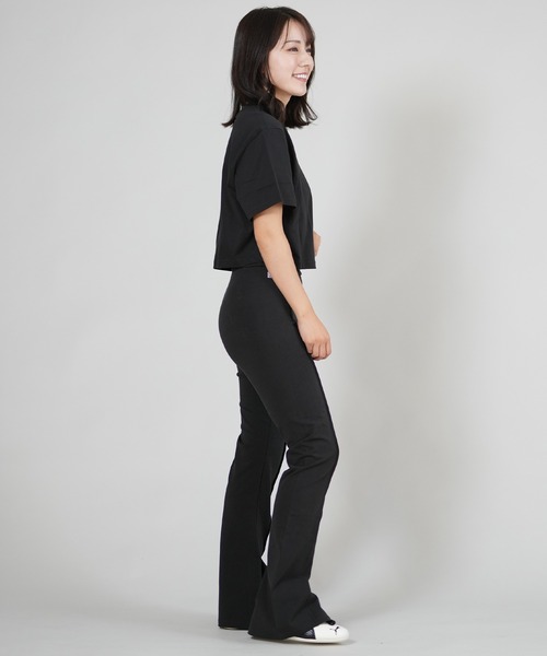 PUMA（プーマ） パンツ ROSE SLIM PINTUCK FLARE フレアパンツ