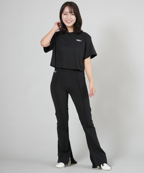 PUMA（プーマ） パンツ ROSE SLIM PINTUCK FLARE フレアパンツ